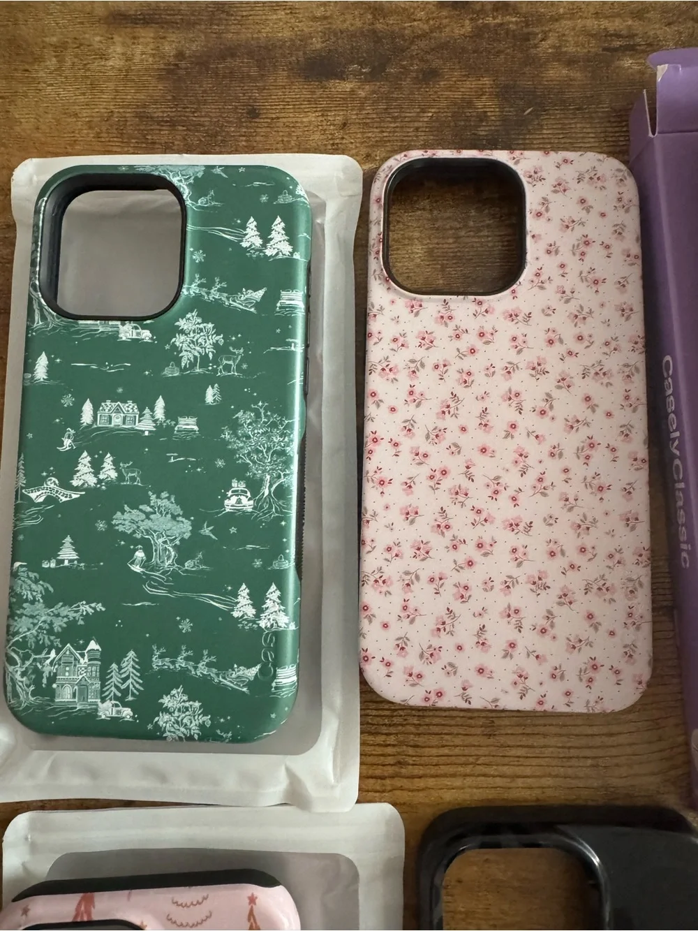 iPhone 15 Pro Max Casely brand cases, set of 5 - excellent used or new condition
